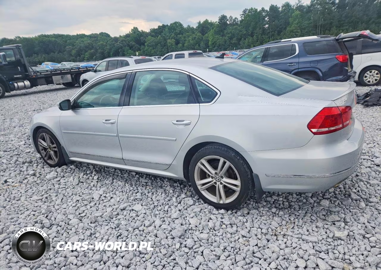 2013 Volkswagen Passat Sel VIN:1VWCN7A32DC083349 - 2