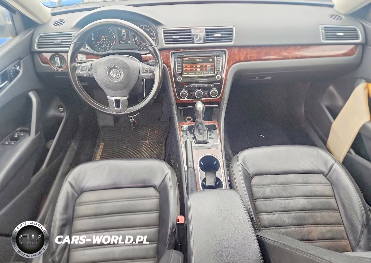 2013 Volkswagen Passat Sel VIN:1VWCN7A32DC083349 - 8