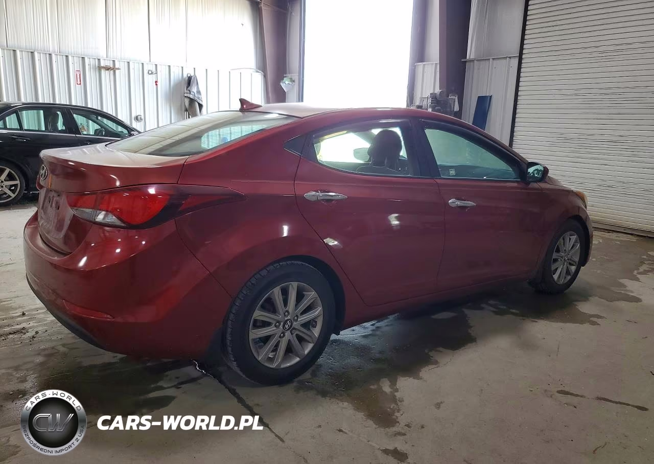 2015 Hyundai Elantra Se VIN:5NPDH4AEXFH637839 - 3