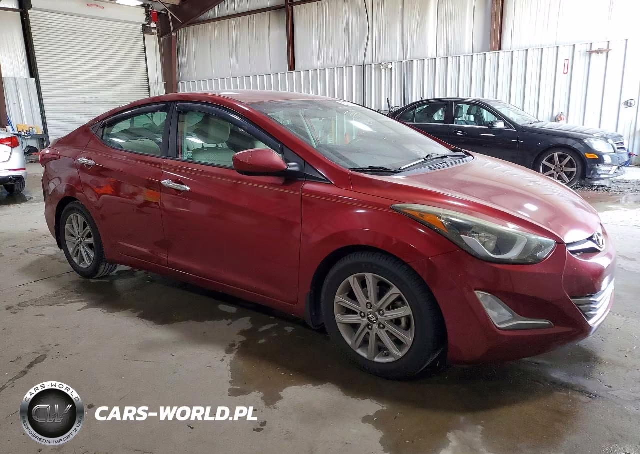 2015 Hyundai Elantra Se VIN:5NPDH4AEXFH637839 - 4