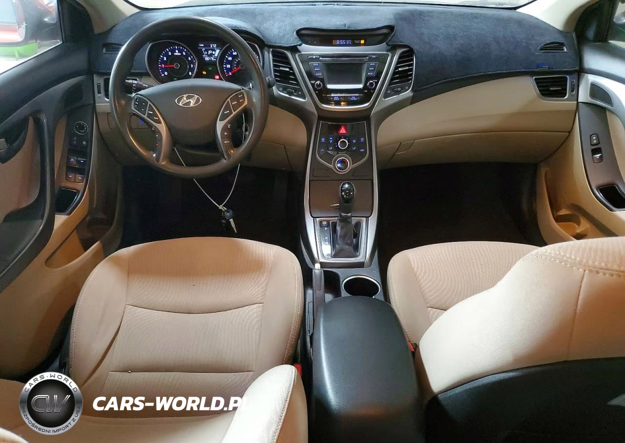 2015 Hyundai Elantra Se VIN:5NPDH4AEXFH637839 - 8