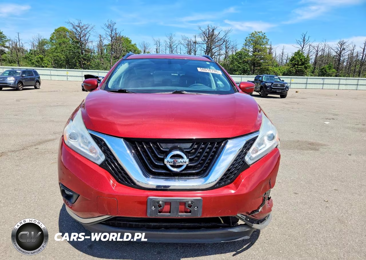 2017 Nissan Murano Sv VIN:5N1AZ2MH1HN198796 - 5