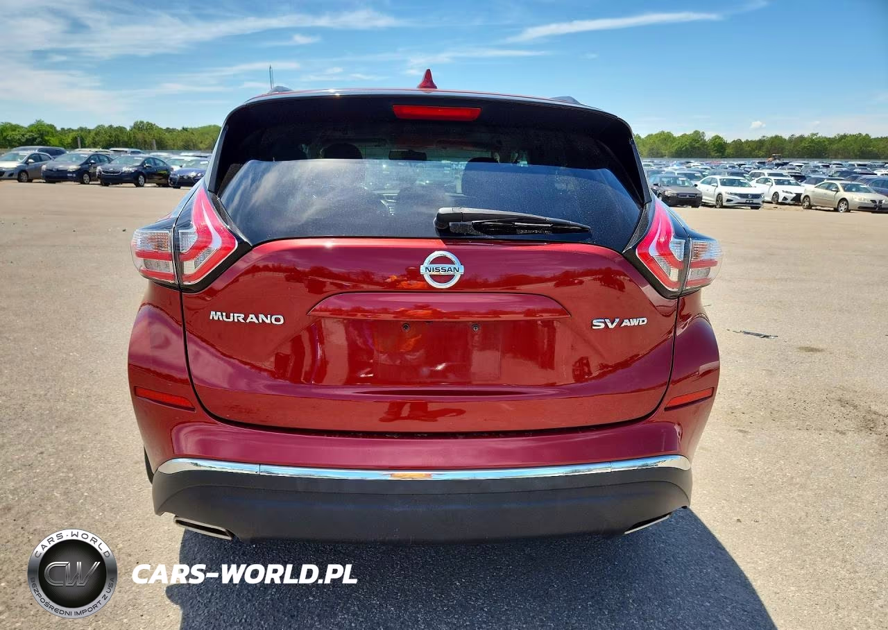 2017 Nissan Murano Sv VIN:5N1AZ2MH1HN198796 - 6