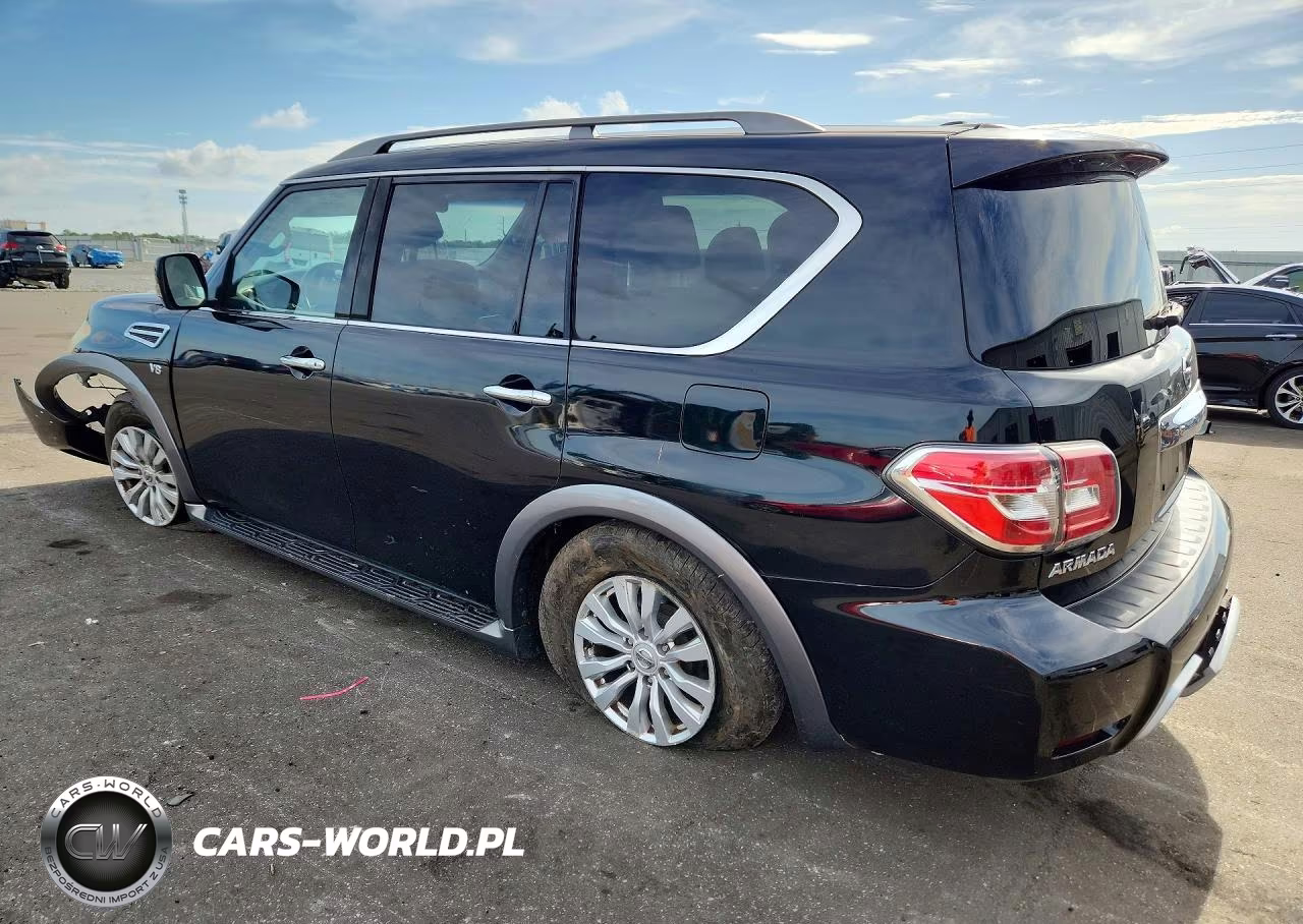 2017 Nissan Armada Sv VIN:JN8AY2ND0H9004176 - 2