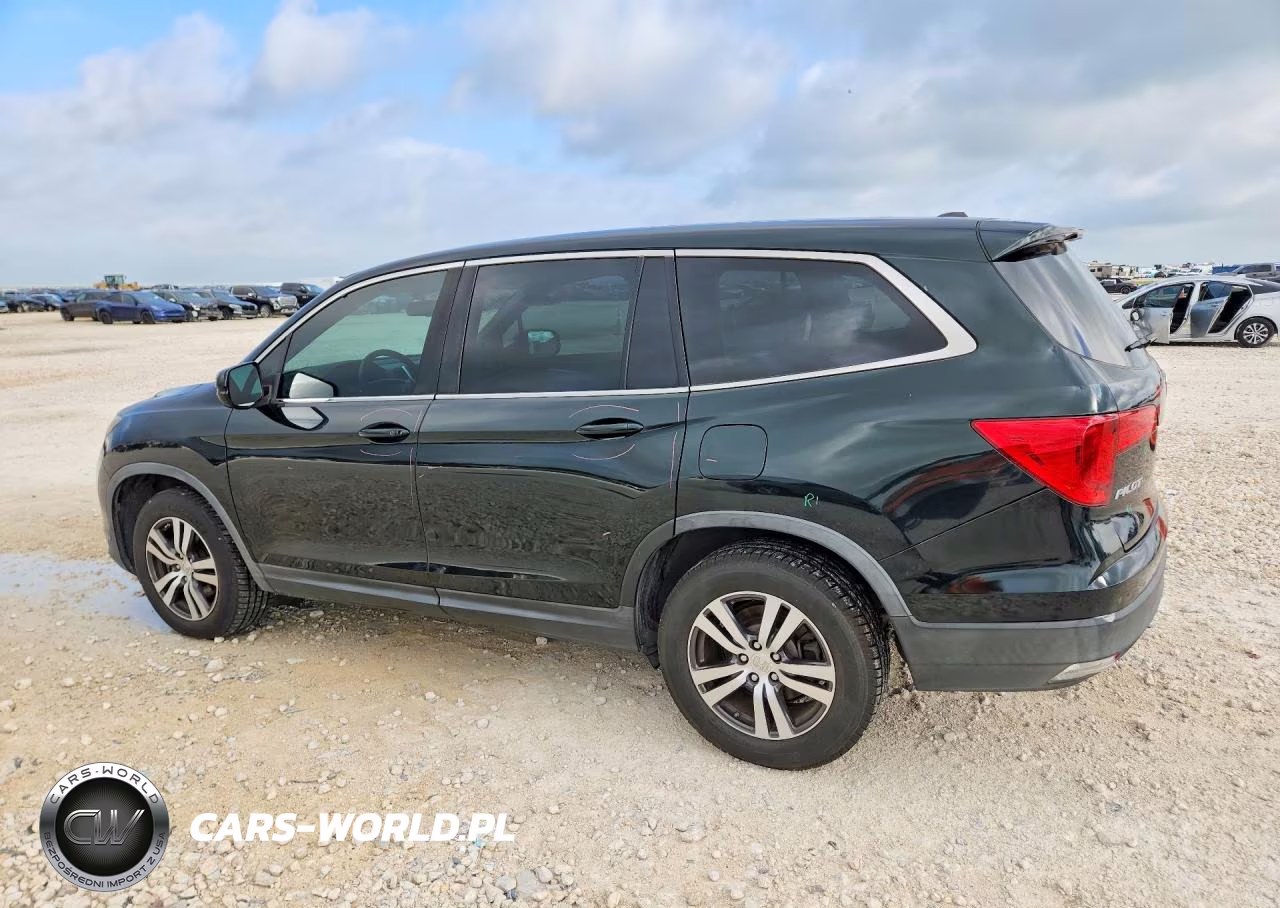 2017 Honda Pilot Exl VIN:5FNYF5H53HB021839 - 2