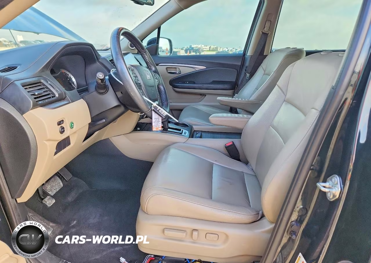 2017 Honda Pilot Exl VIN:5FNYF5H53HB021839 - 7