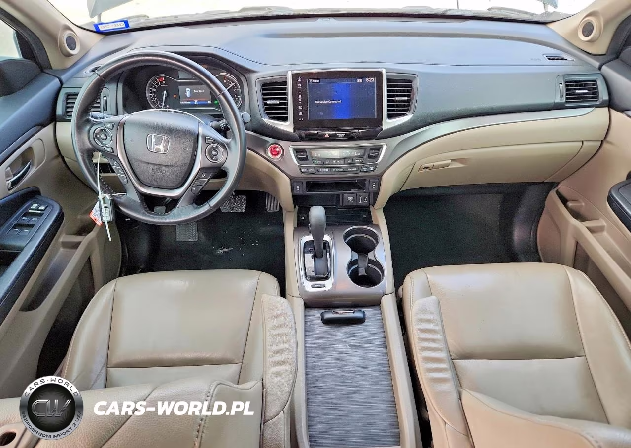 2017 Honda Pilot Exl VIN:5FNYF5H53HB021839 - 8