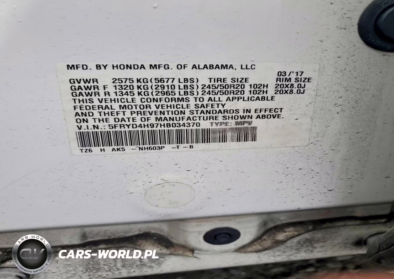 2017 Acura Mdx Advance VIN:5FRYD4H97HB034370 - 14