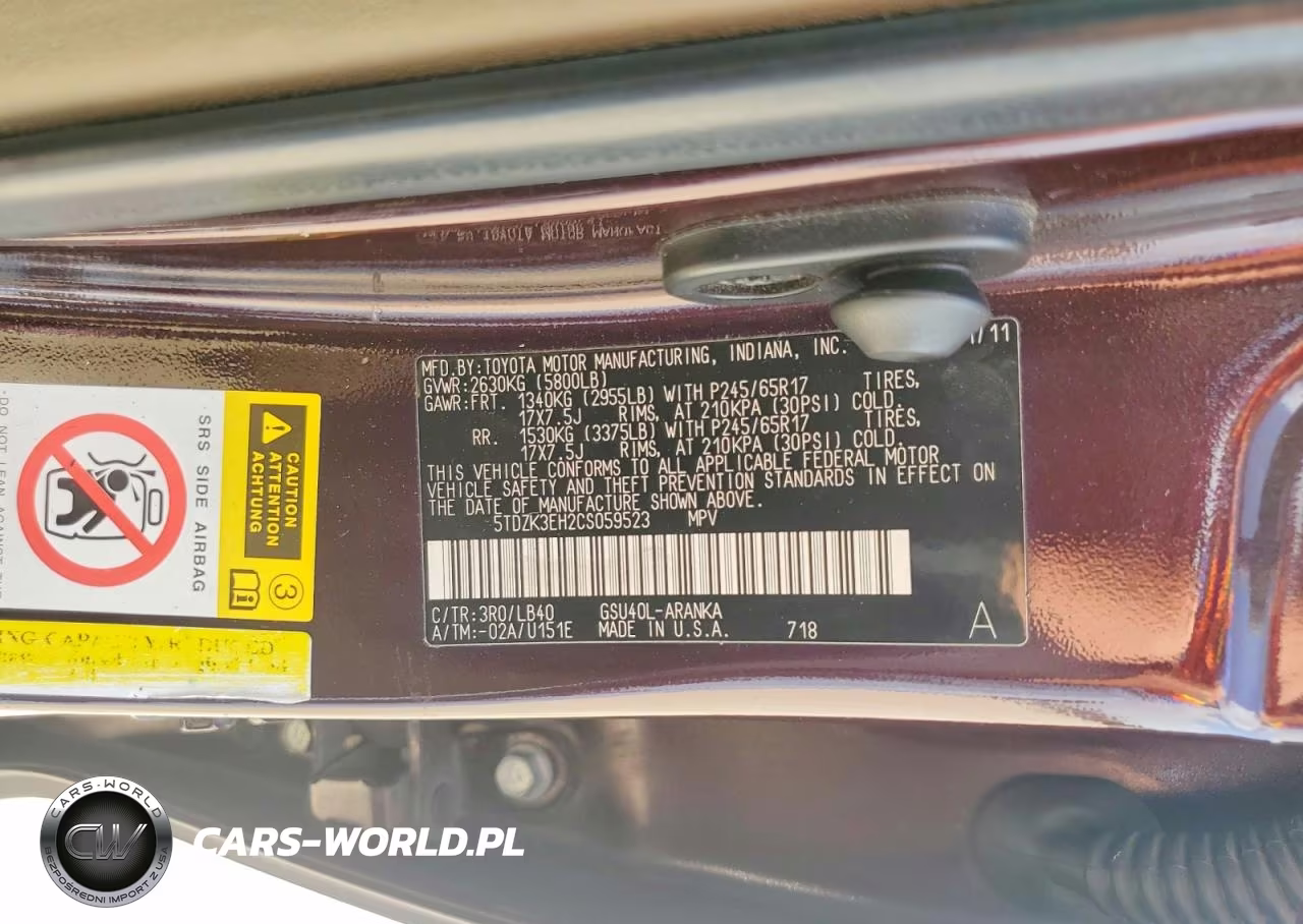 2012 Toyota Highlander Se VIN:5TDZK3EH2CS059523 - 13
