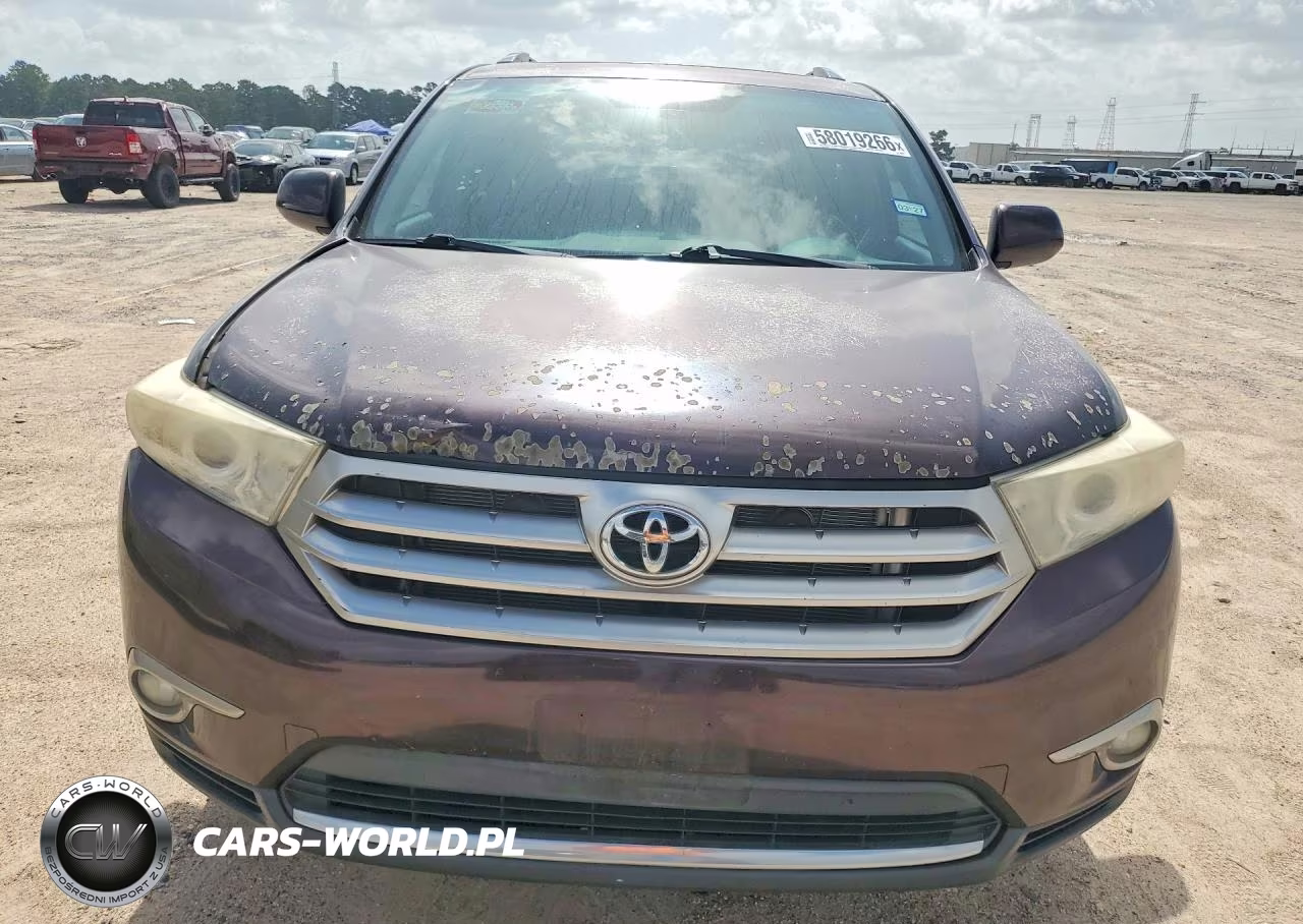 2012 Toyota Highlander Se VIN:5TDZK3EH2CS059523 - 5