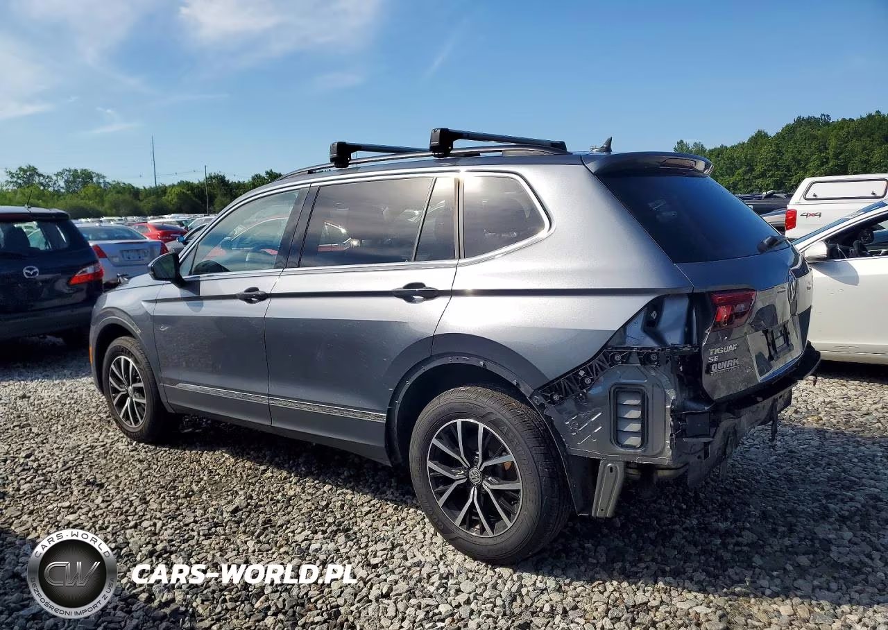 2021 Volkswagen Tiguan Se VIN:3VV2B7AX7MM074656 - 2