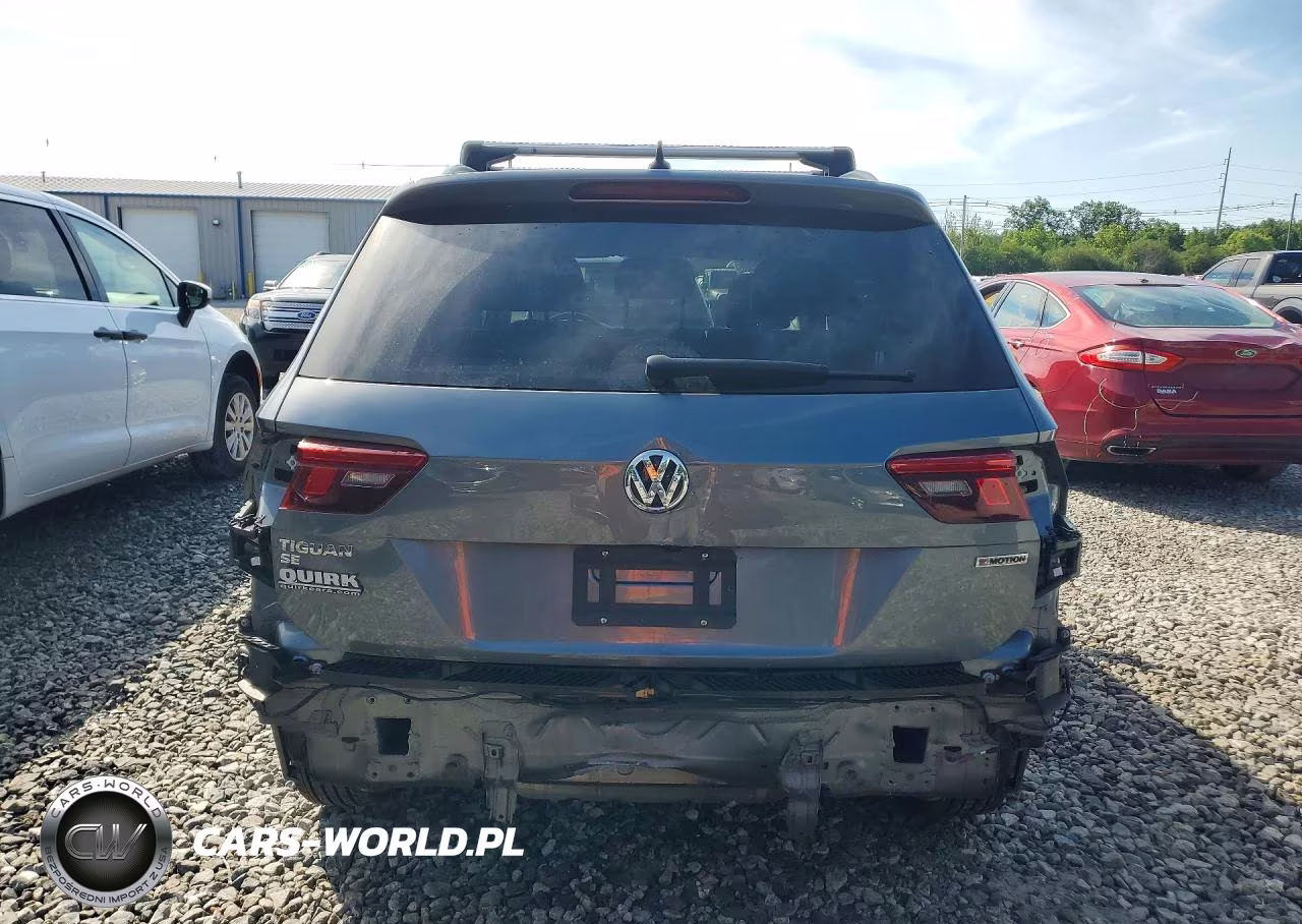 2021 Volkswagen Tiguan Se VIN:3VV2B7AX7MM074656 - 6