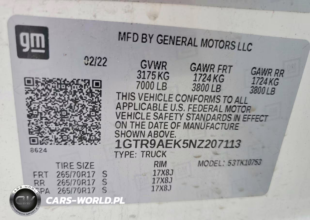 2022 GMC Sierra Limited K1500 VIN:1GTR9AEK5NZ207113 - 12