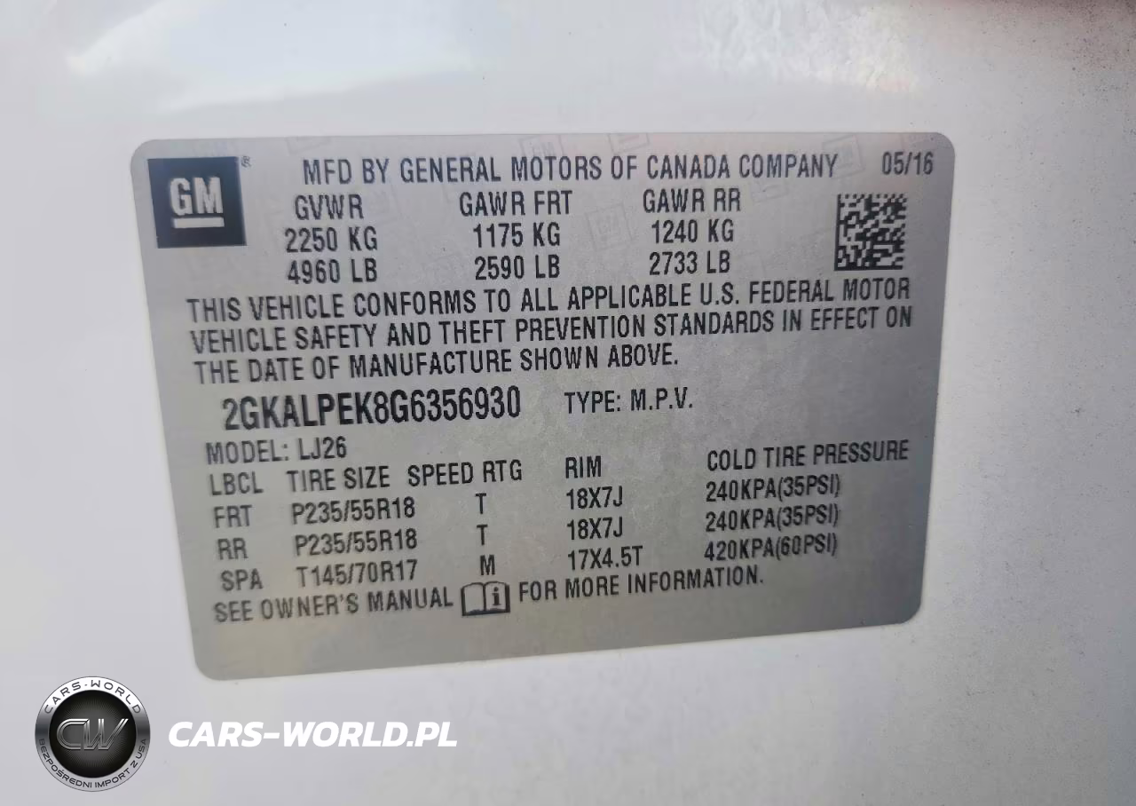 2016 GMC Terrain Slt VIN:2GKALPEK8G6356930 - 13