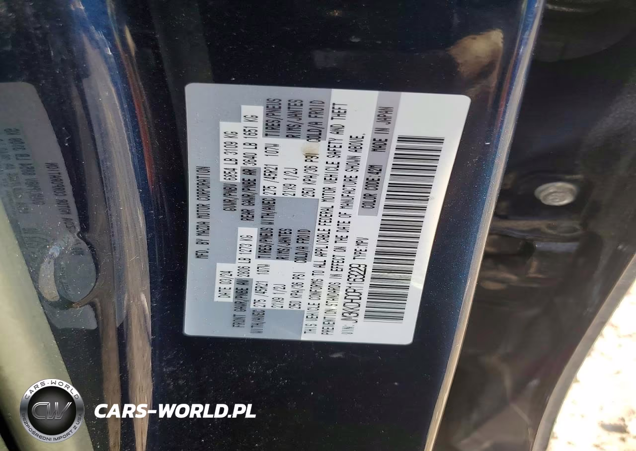 2024 Mazda Cx-90 Premium VIN:JM3KKDHD0R1163229 - 13