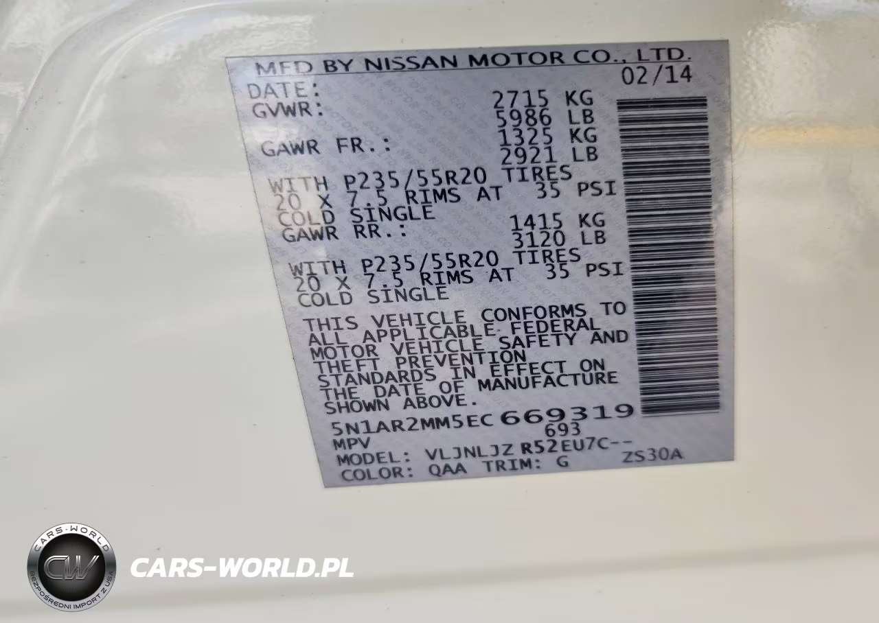 2014 Nissan Pathfinder S VIN:5N1AR2MM5EC669319 - 14