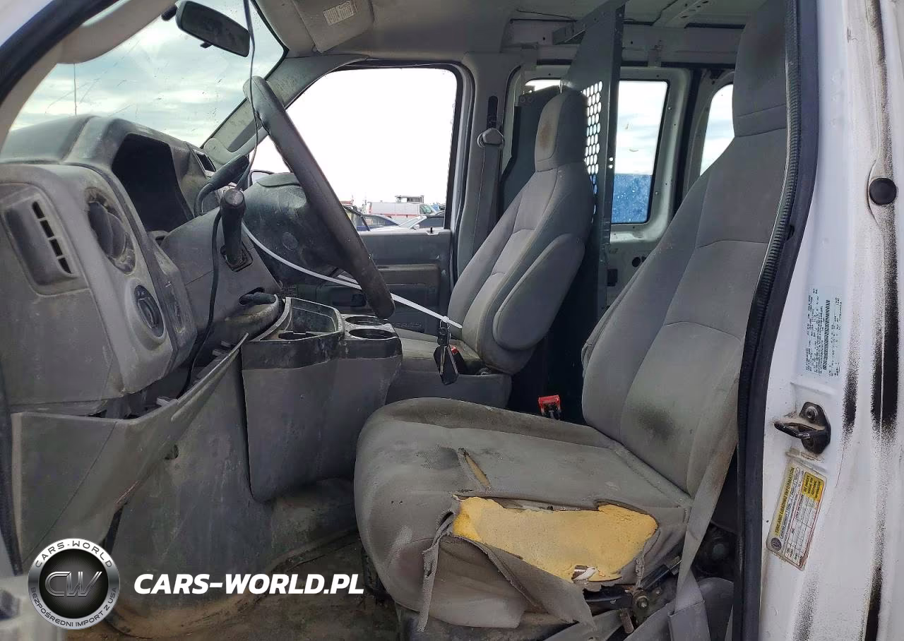 2009 Ford Econoline E250 Van VIN:1FTNE24W29DA34318 - 7