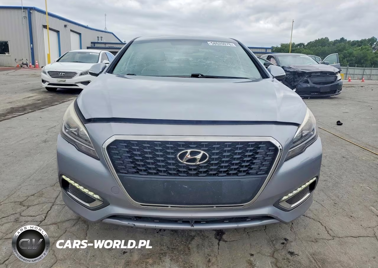 2016 Hyundai Sonata Hybrid Se VIN:KMHE24L14GA025494 - 5