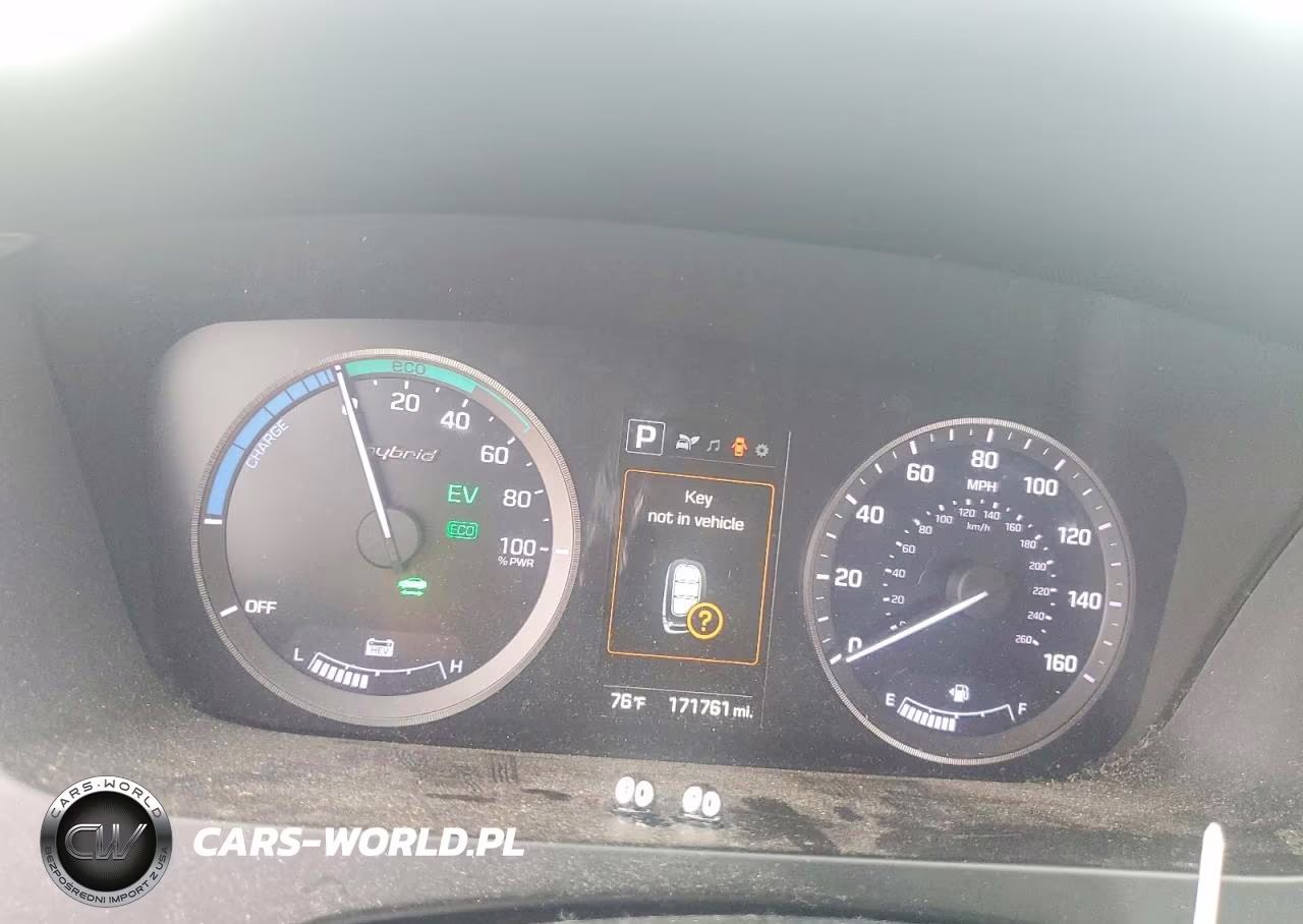 2016 Hyundai Sonata Hybrid Se VIN:KMHE24L14GA025494 - 9