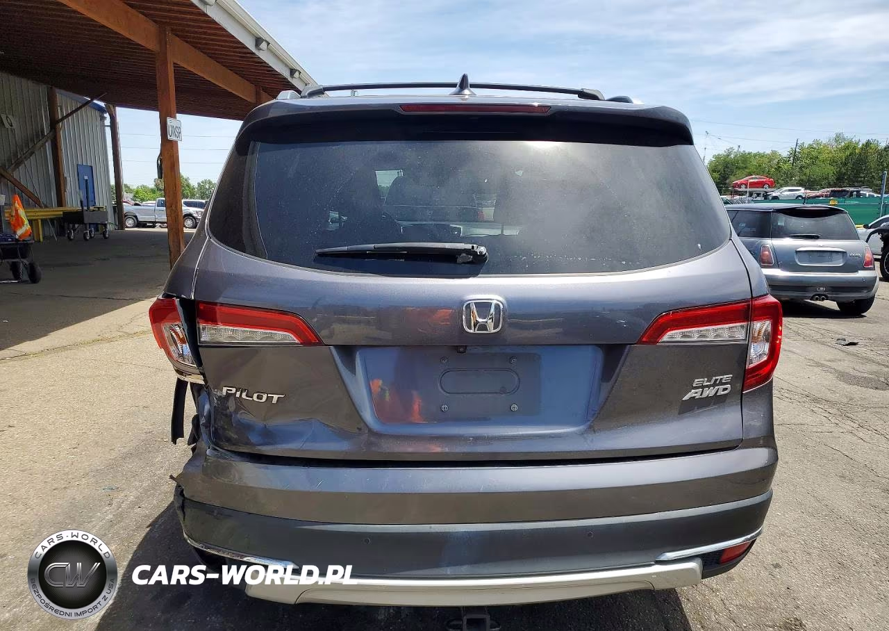 2019 Honda Pilot Elite VIN:5FNYF6H05KB010455 - 6