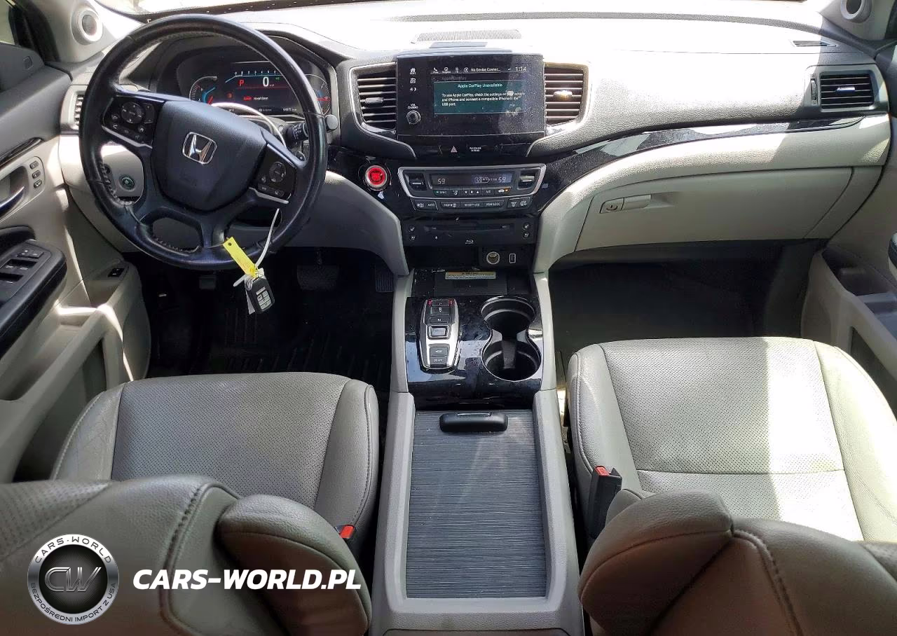 2019 Honda Pilot Elite VIN:5FNYF6H05KB010455 - 8