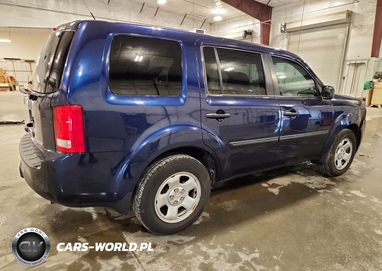 2014 Honda Pilot Lx VIN:5FNYF4H25EB019912 - 3