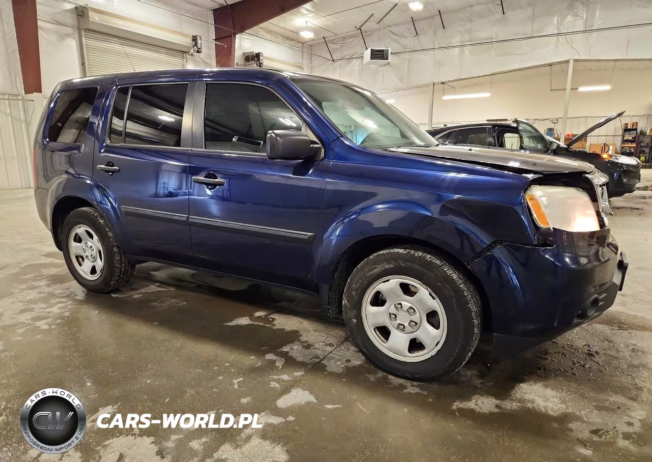 2014 Honda Pilot Lx VIN:5FNYF4H25EB019912 - 4