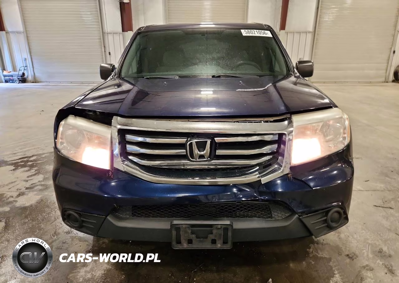 2014 Honda Pilot Lx VIN:5FNYF4H25EB019912 - 5