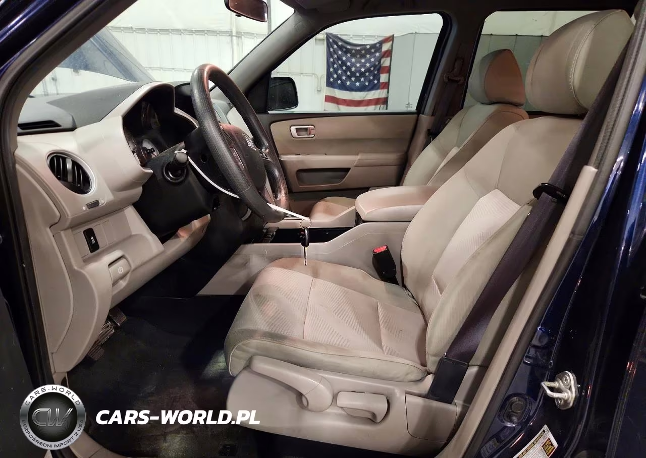 2014 Honda Pilot Lx VIN:5FNYF4H25EB019912 - 7
