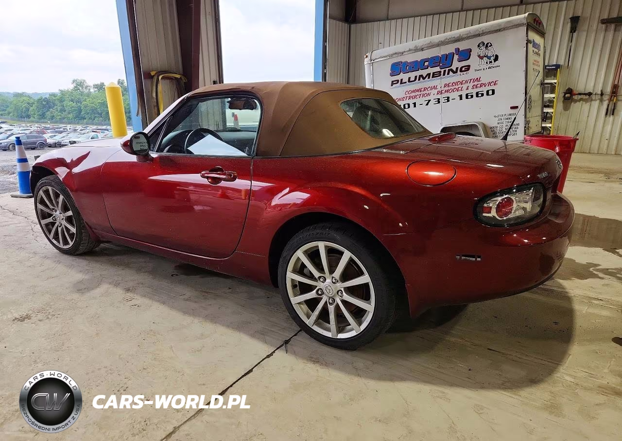 2006 Mazda Mx-5 Miata VIN:JM1NC25F860121485 - 2