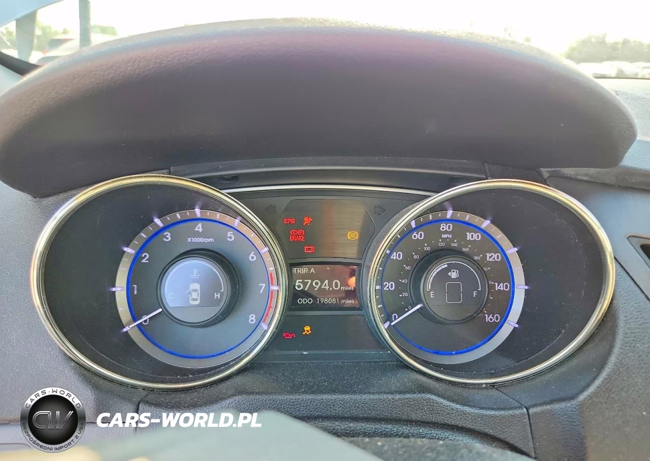 2012 Hyundai Sonata Gls VIN:5NPEB4AC8CH328984 - 9