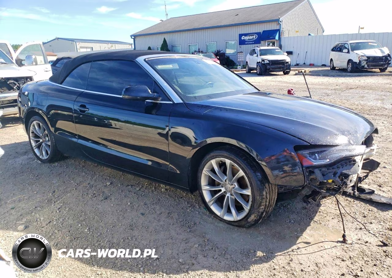 2014 Audi A5 Premium VIN:WAUCFAFH7EN005489 - 4