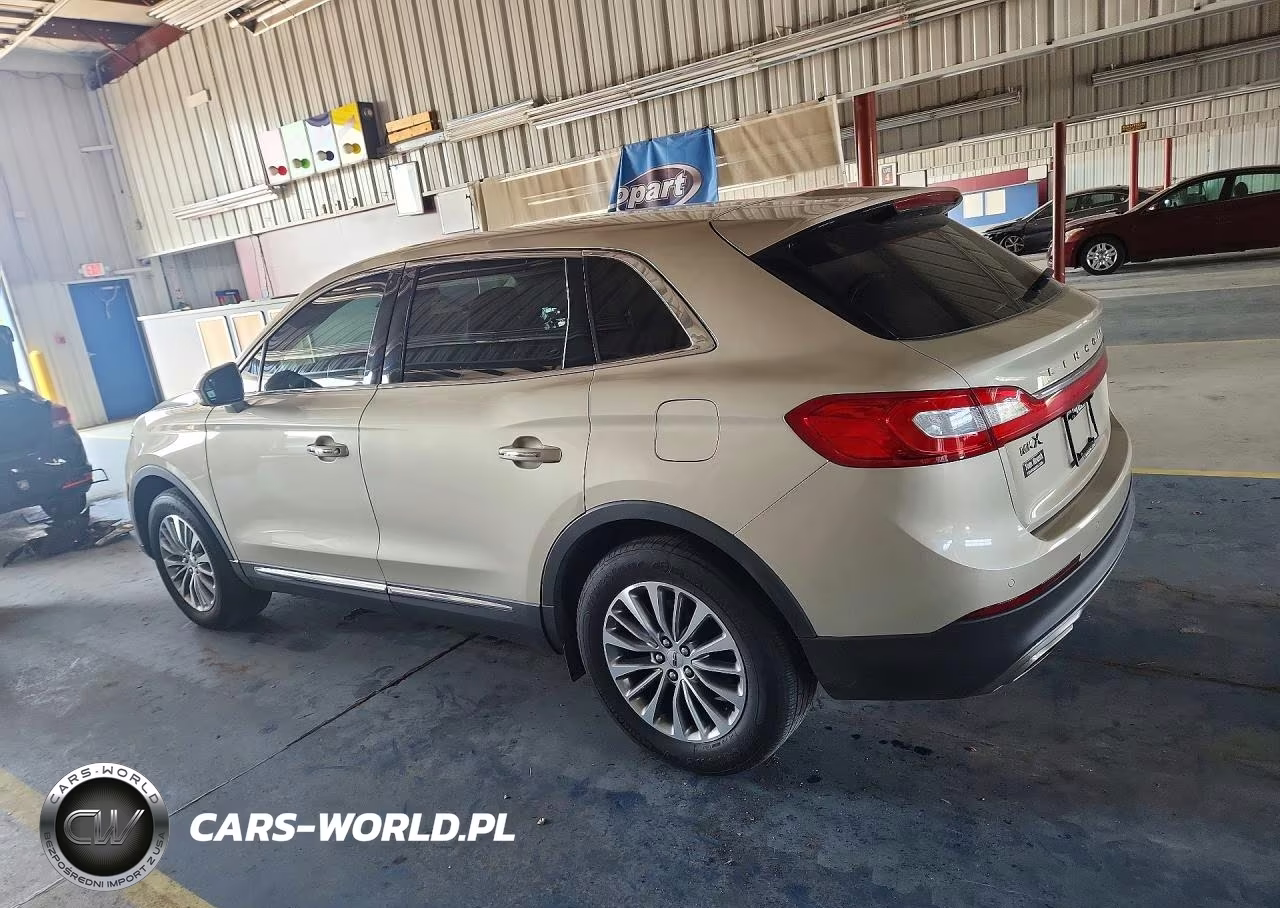 2017 Lincoln Mkx Select VIN:2LMPJ6KR3HBL16481 - 2