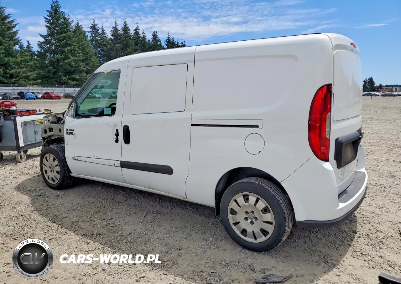 2018 Ram Promaster City Slt Delivery Van VIN:ZFBERFBB6J6H99056 - 2