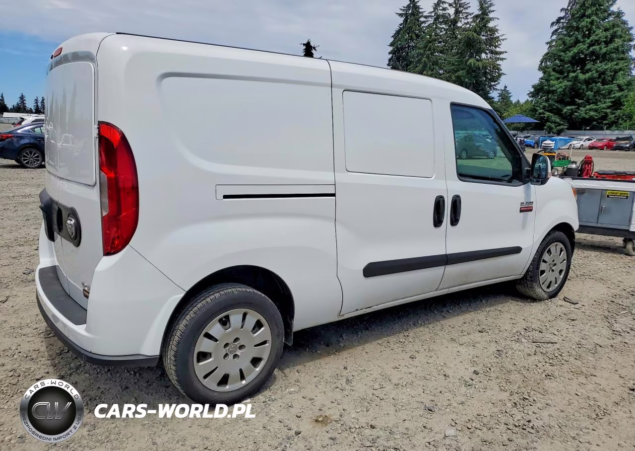 2018 Ram Promaster City Slt Delivery Van VIN:ZFBERFBB6J6H99056 - 3