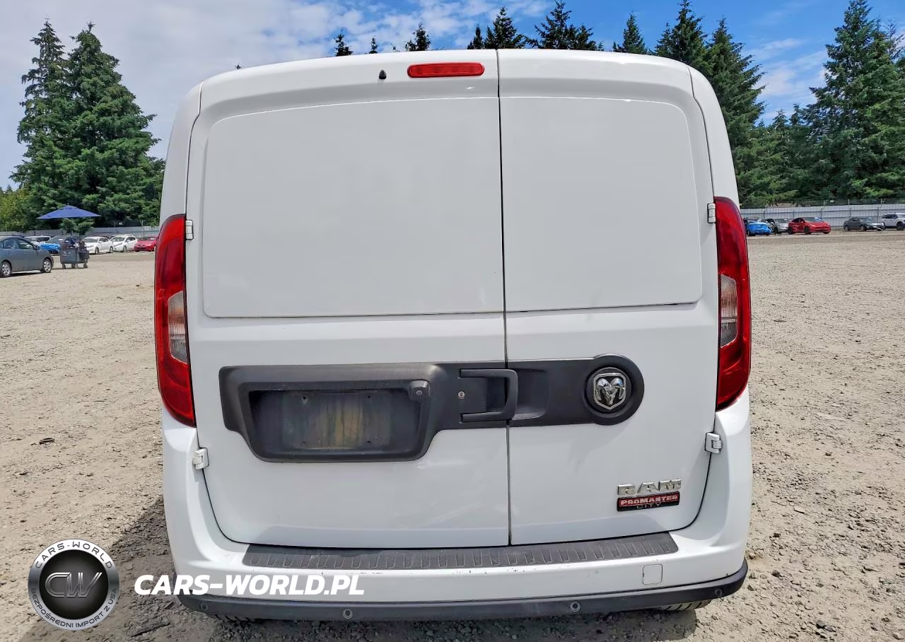 2018 Ram Promaster City Slt Delivery Van VIN:ZFBERFBB6J6H99056 - 6