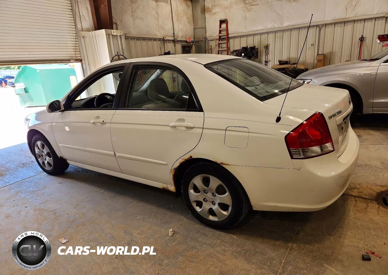 2009 Kia Spectra Lx VIN:KNAFE221795613517 - 2