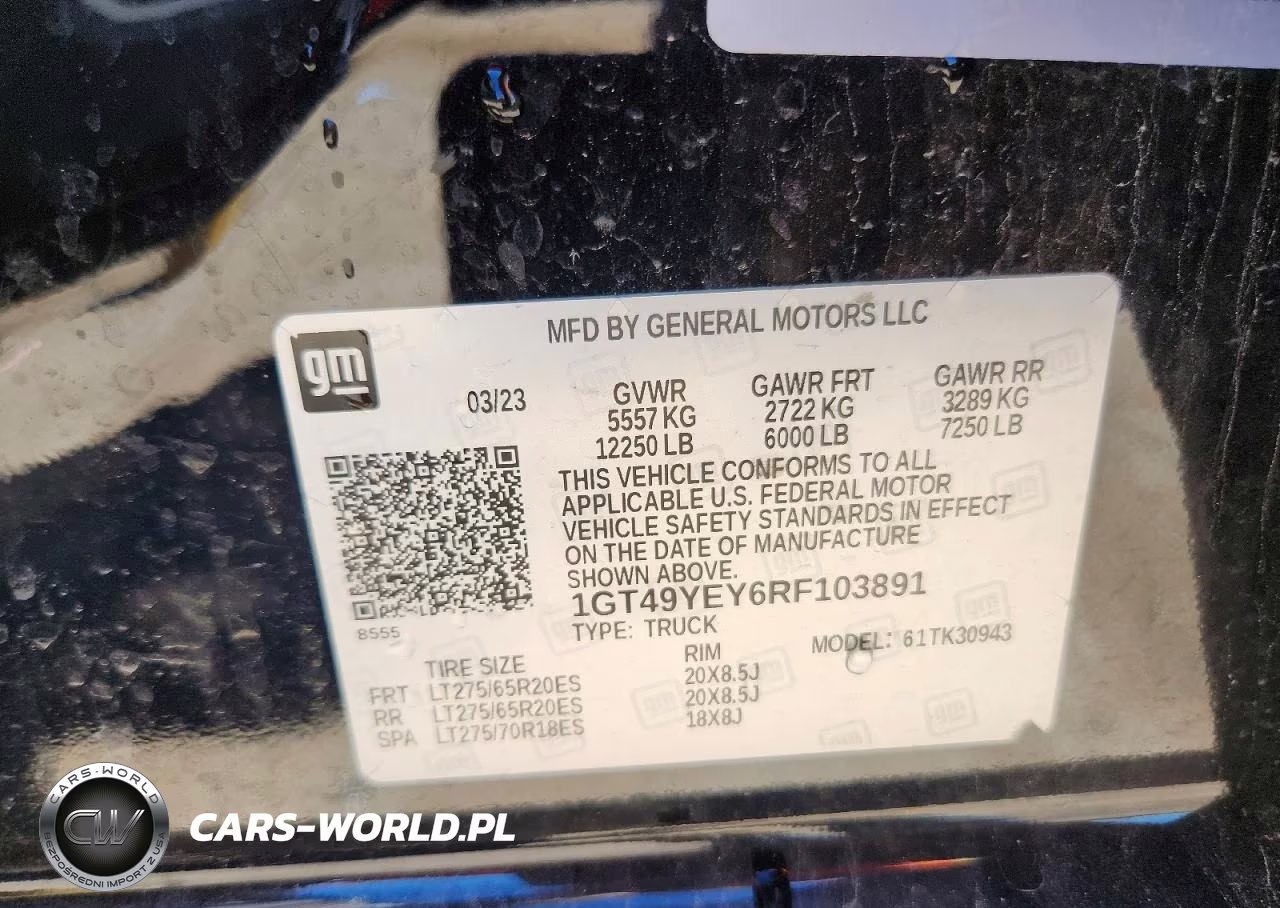 2024 GMC Sierra K3500 Denali Ultimate VIN:1GT49YEY6RF103891 - 13