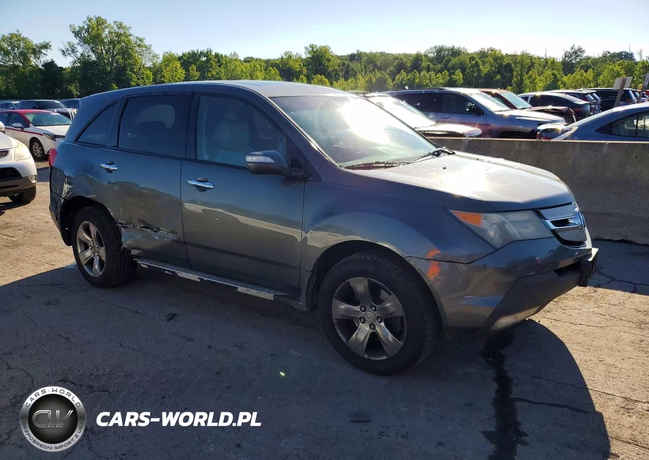 2007 Acura Mdx Sport VIN:2HNYD28827H534520 - 4