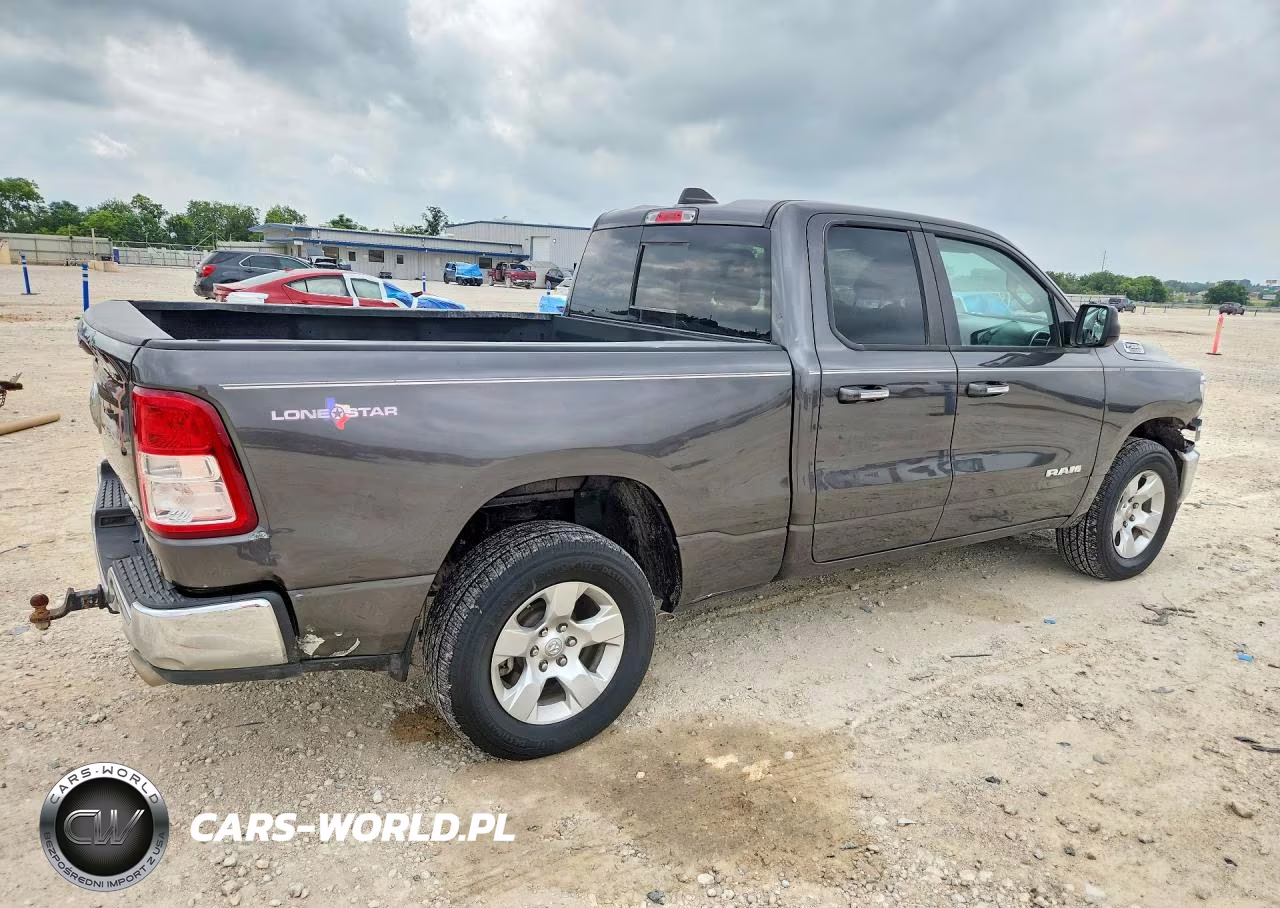 2019 Ram 1500 Big Horn-Lone Star VIN:1C6SRFBT7KN832344 - 3