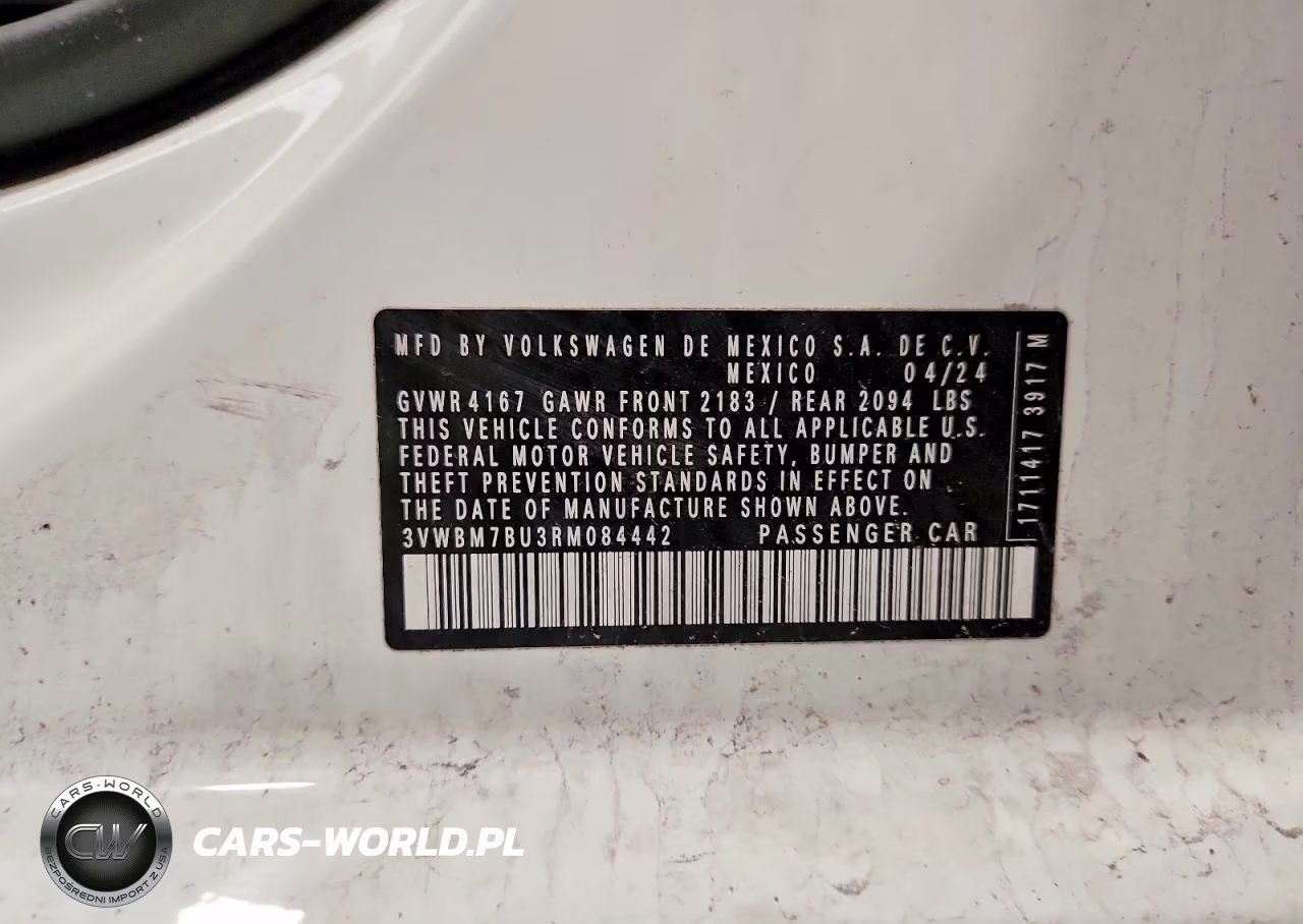 2024 Volkswagen Jetta Sport VIN:3VWBM7BU3RM084442 - 12