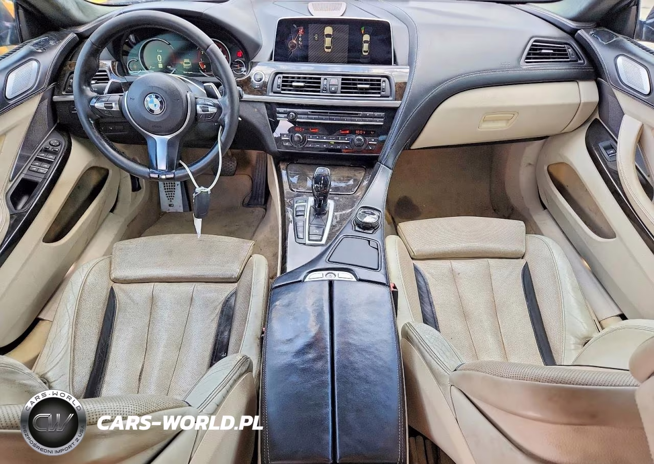2016 BMW 650 Xi Gran Coupe VIN:WBA6D6C5XGGF94767 - 8