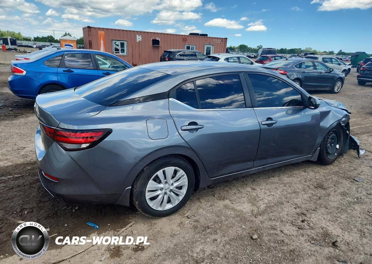 2020 Nissan Sentra S VIN:3N1AB8BV4LY299219 - 3