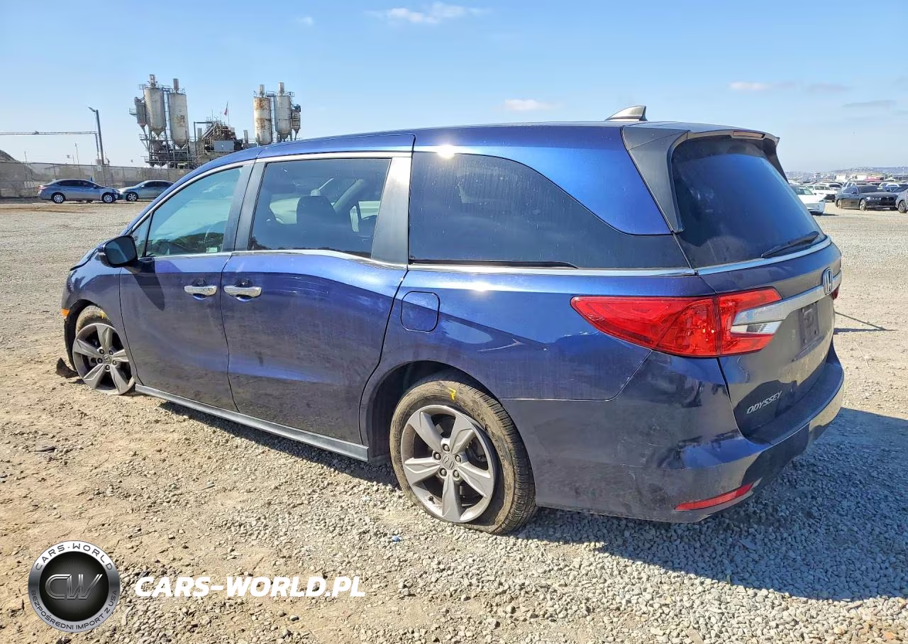 2019 Honda Odyssey Exl VIN:5FNRL6H73KB136128 - 2
