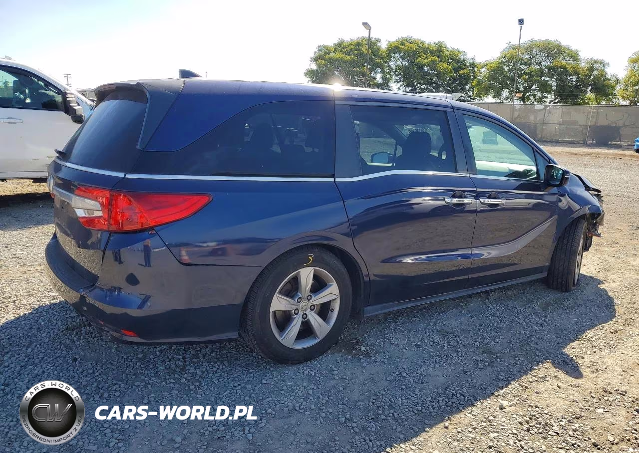 2019 Honda Odyssey Exl VIN:5FNRL6H73KB136128 - 3