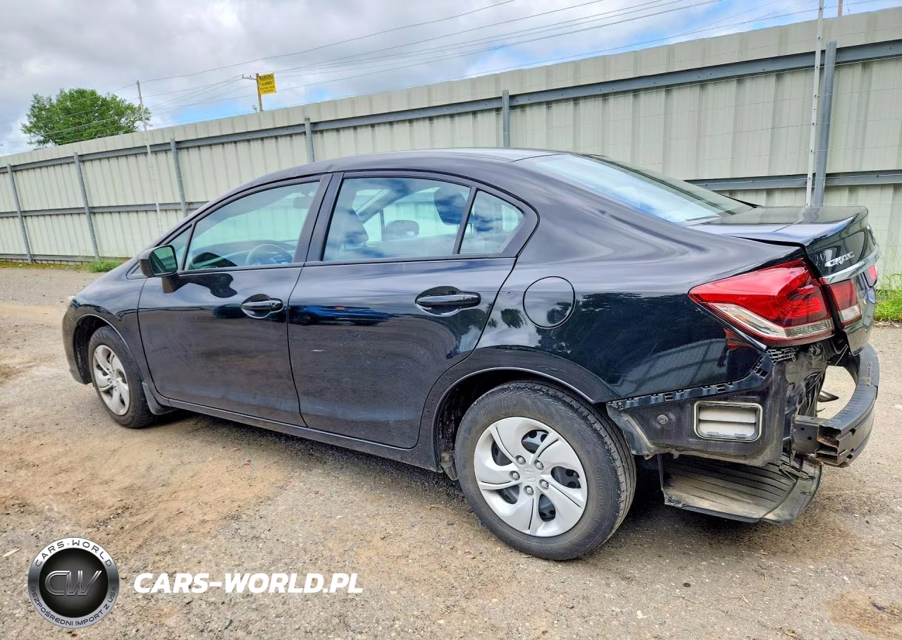 2015 Honda Civic Lx VIN:19XFB2F54FE080356 - 2
