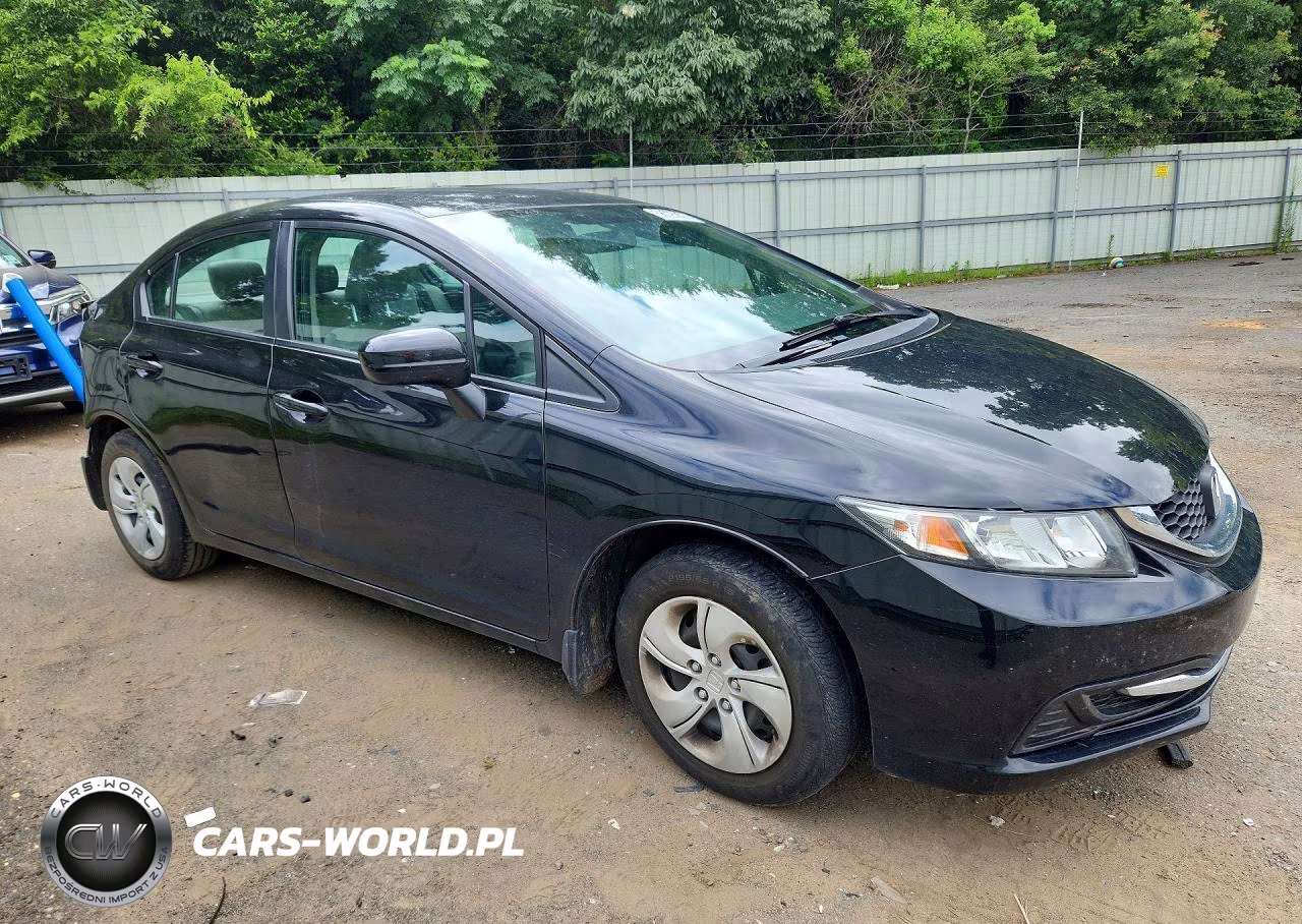 2015 Honda Civic Lx VIN:19XFB2F54FE080356 - 4