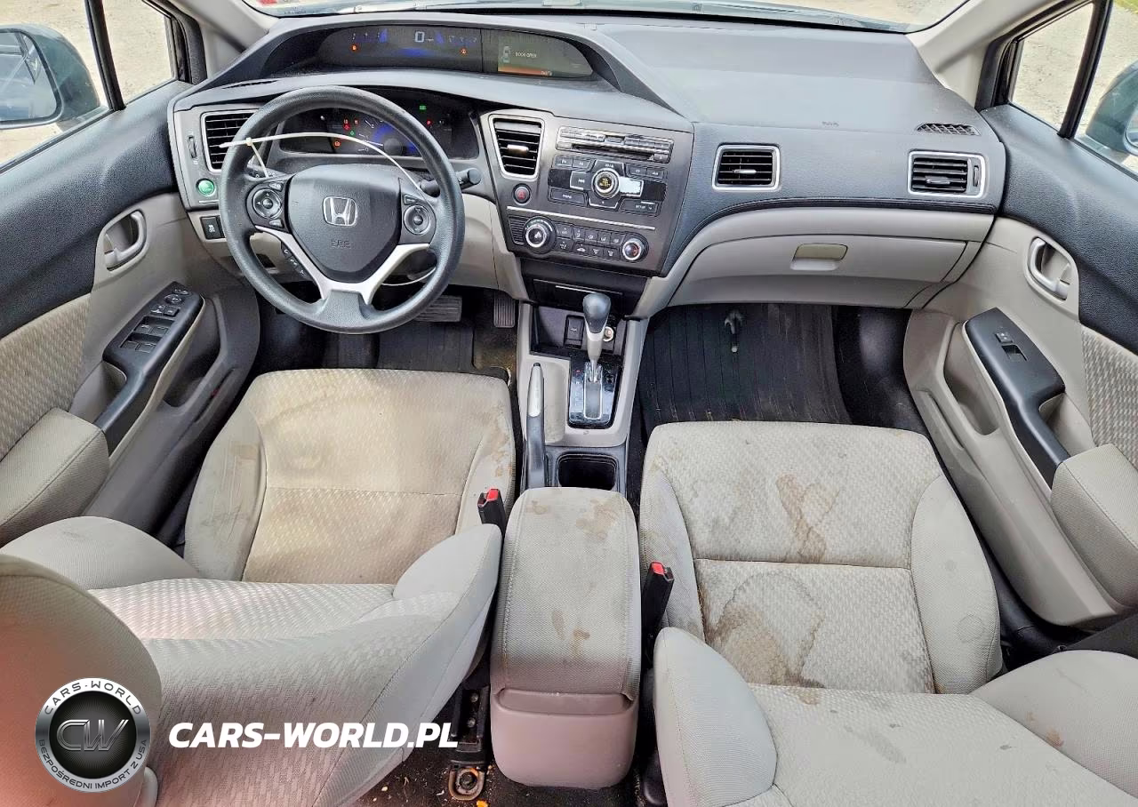 2015 Honda Civic Lx VIN:19XFB2F54FE080356 - 8