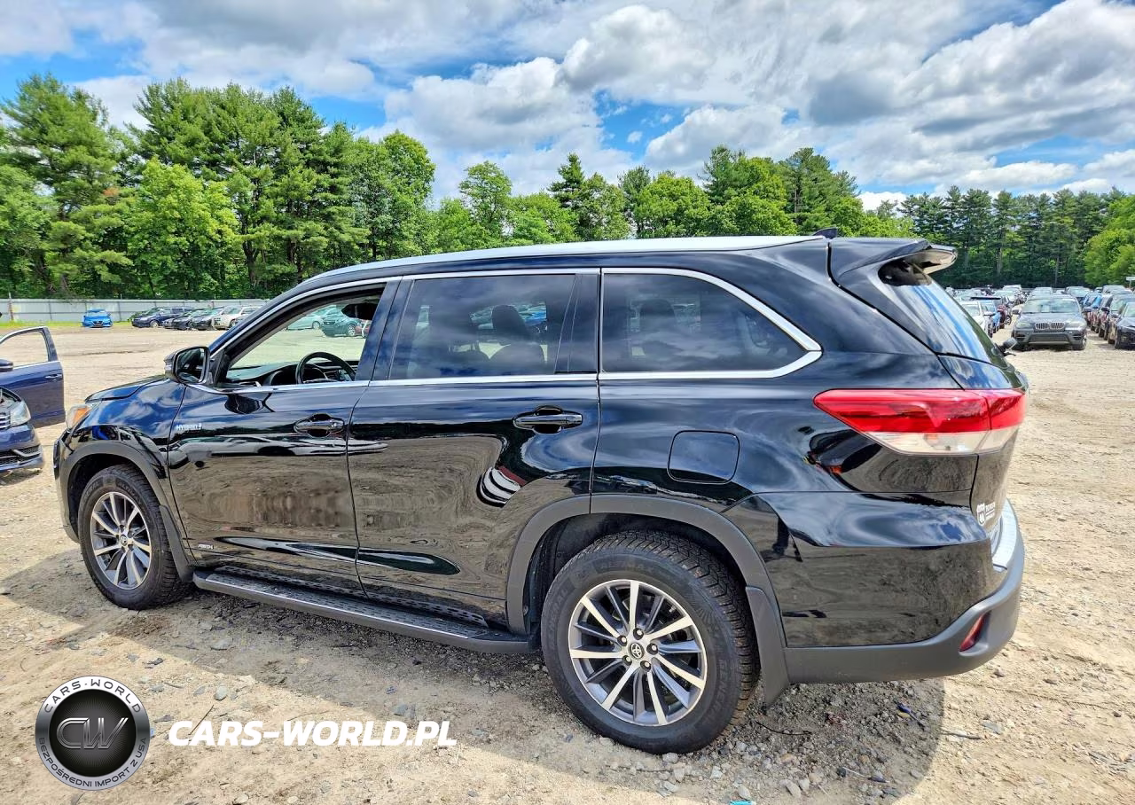 2017 Toyota Highlander Hybrid Xle VIN:5TDJGRFH3HS030300 - 2
