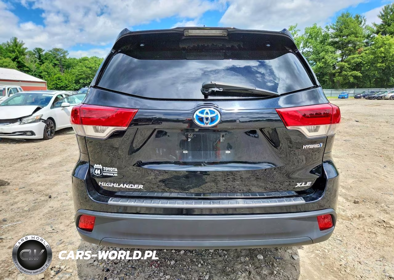 2017 Toyota Highlander Hybrid Xle VIN:5TDJGRFH3HS030300 - 6
